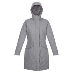 Parka Romine para Mujer Gris Tormenta Jaspeada