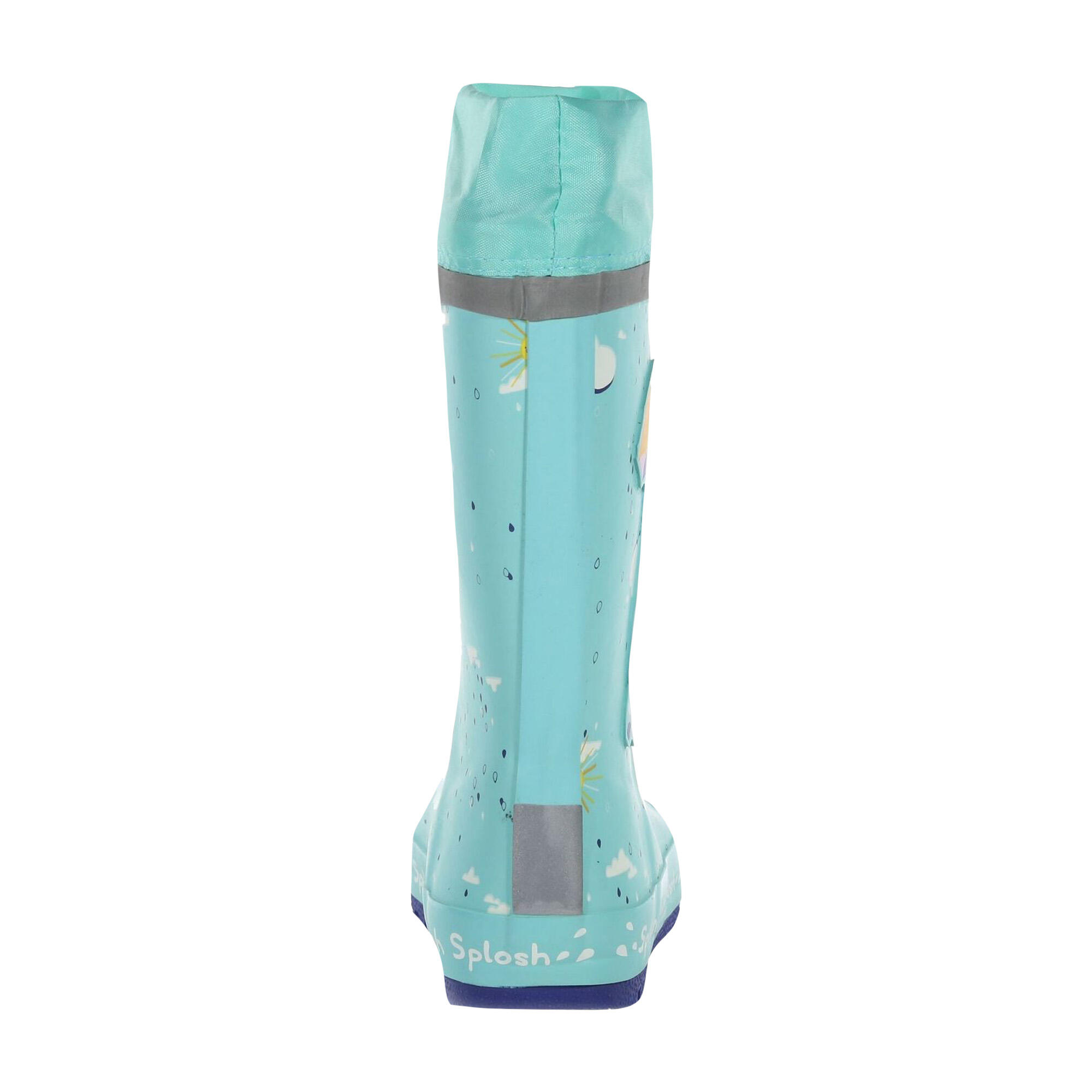 Children's rain boots (Light blue)