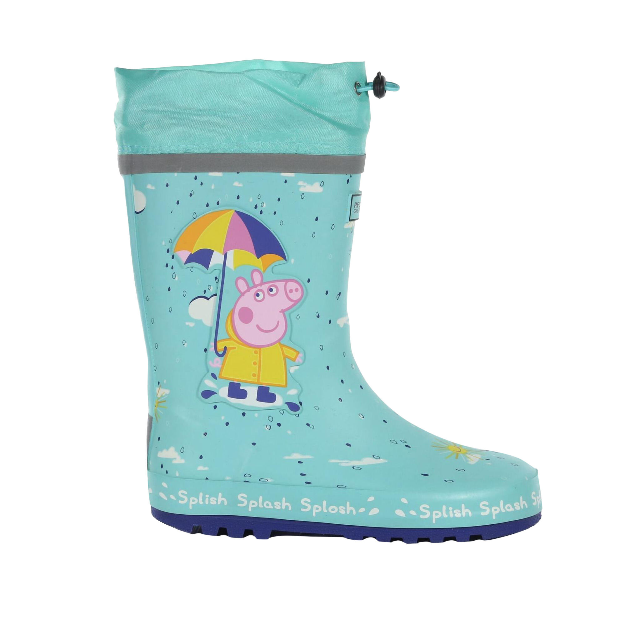 Children's rain boots (Light blue)