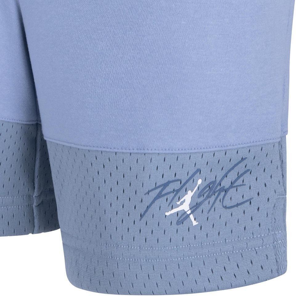 Pantaloncino ragazzo jordan off court flight - azzurro 3/4