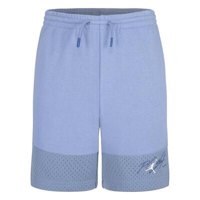 Pantaloncino ragazzo jordan off court flight - azzurro