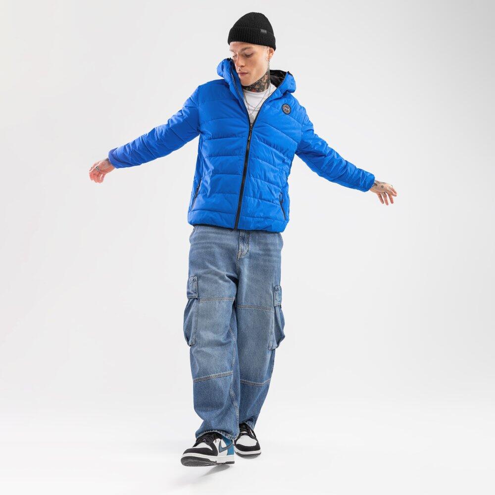 Lifestyle Globe Blue waterproof jacket for men