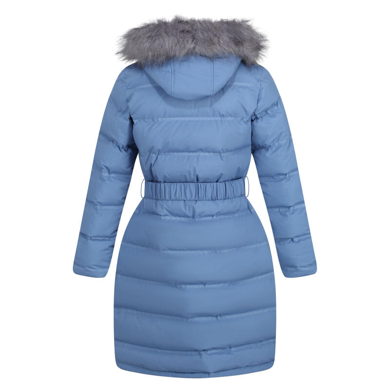 Parka Daleyza de Tejido Térmico para Mujer Azul Pizarra