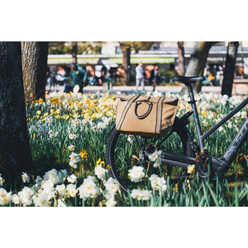 Borsa bici Beige/Giallo