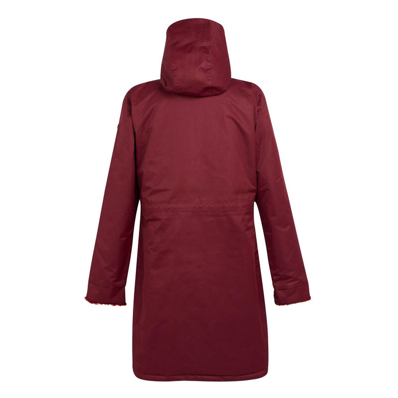 "Romine" Parka Wasserfest für Damen Cabernet