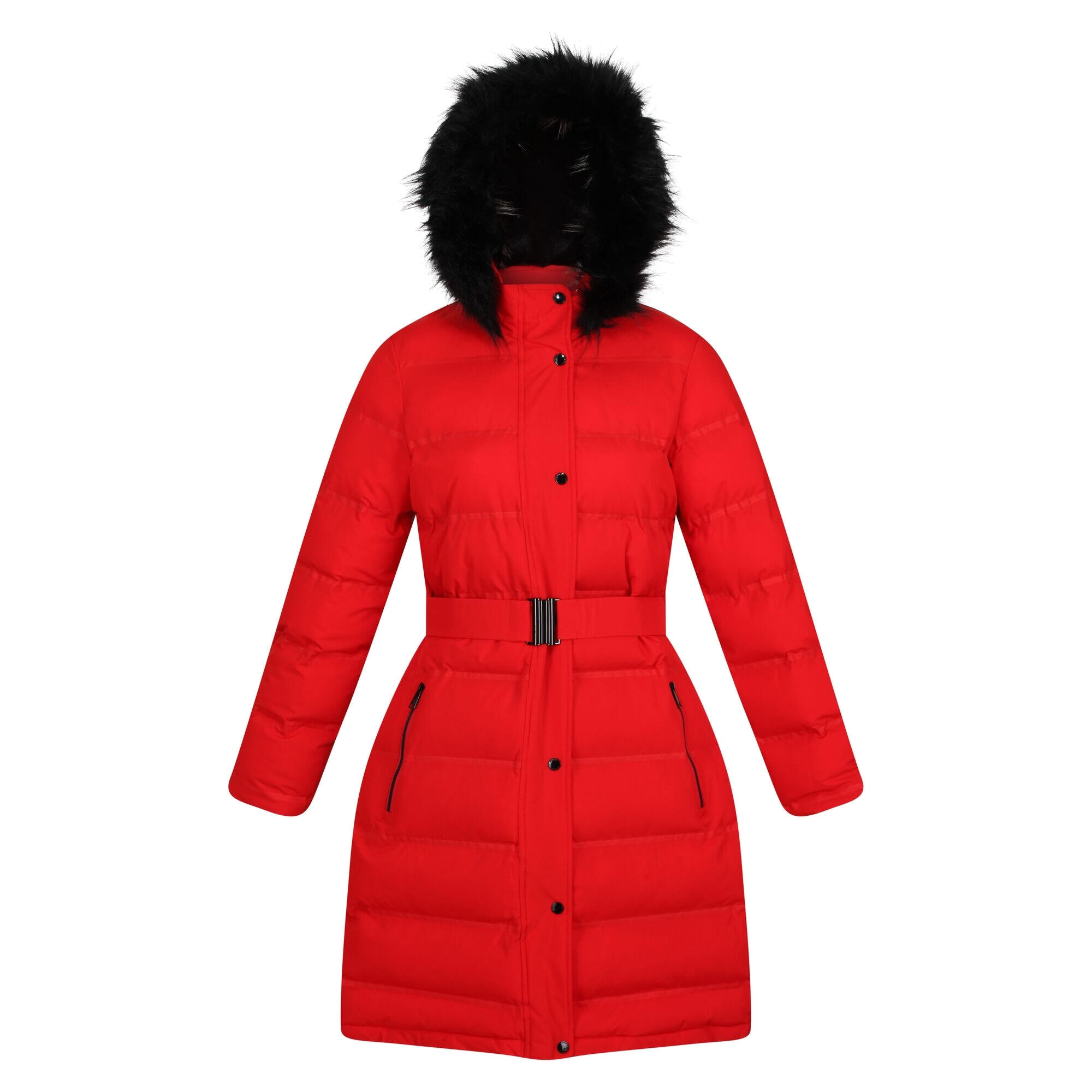 Parka donna DALEYZA (Rosso)