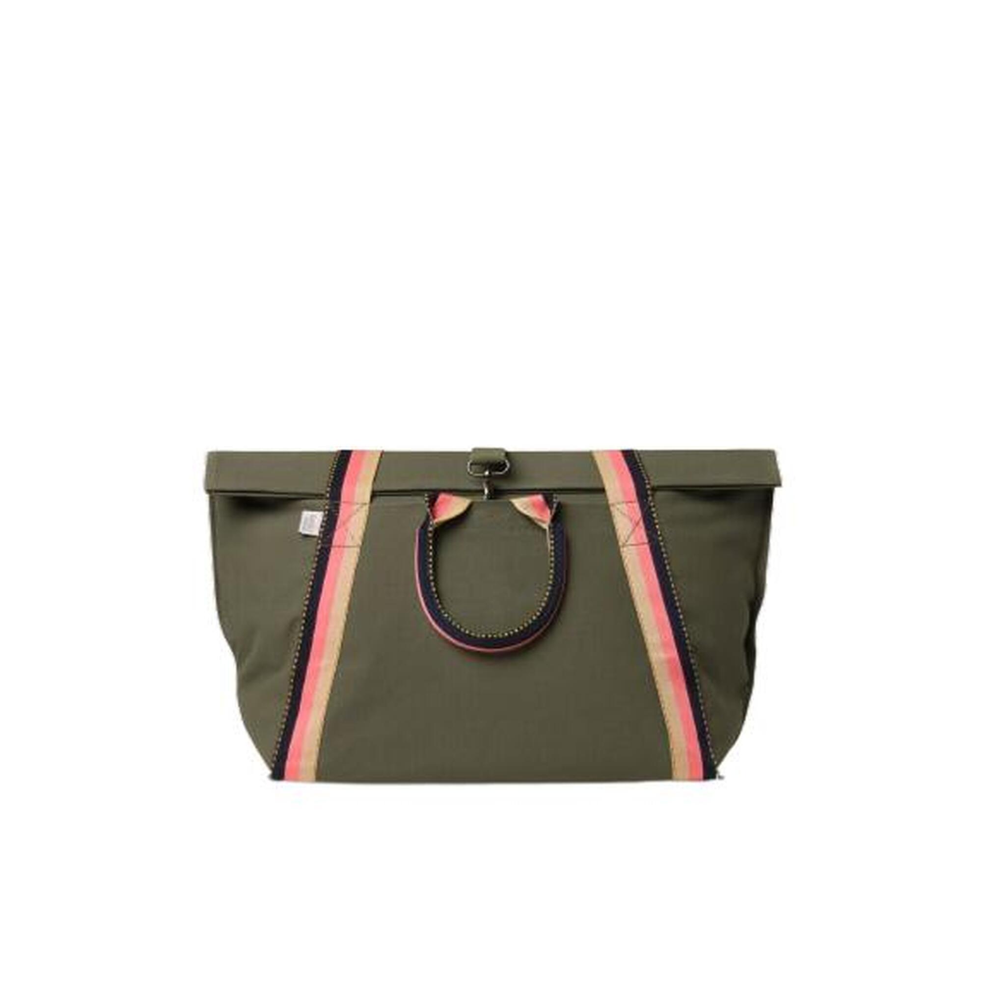 Fahrradtasche Khaki/Rose