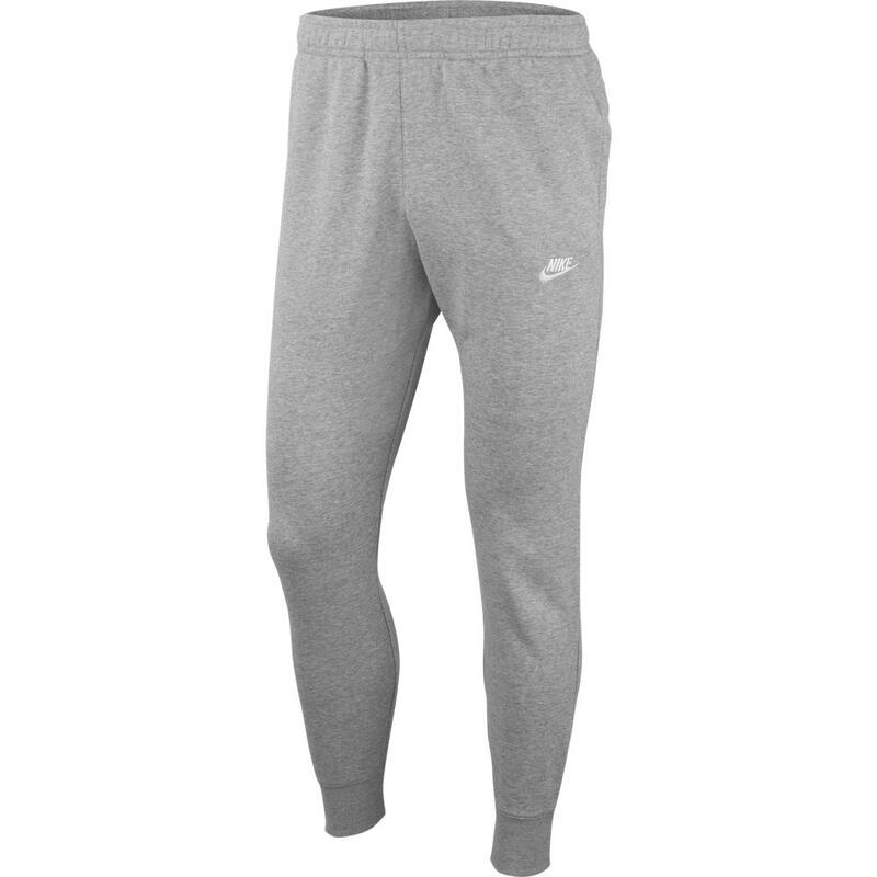 Un pantalon Nike NSW Club Jogger FT, Gris, Hommes
