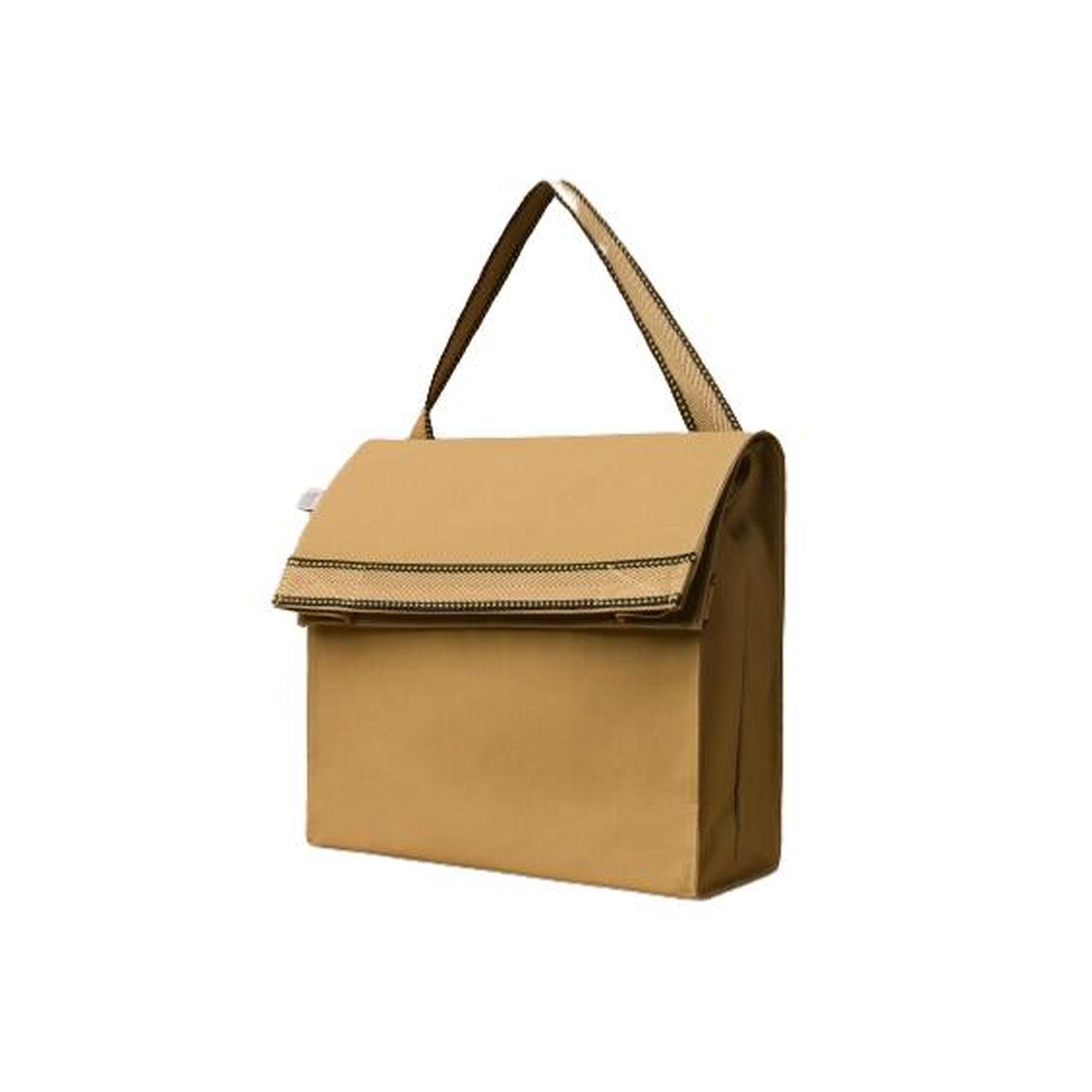 Fahrradtasche Beige/Gelb