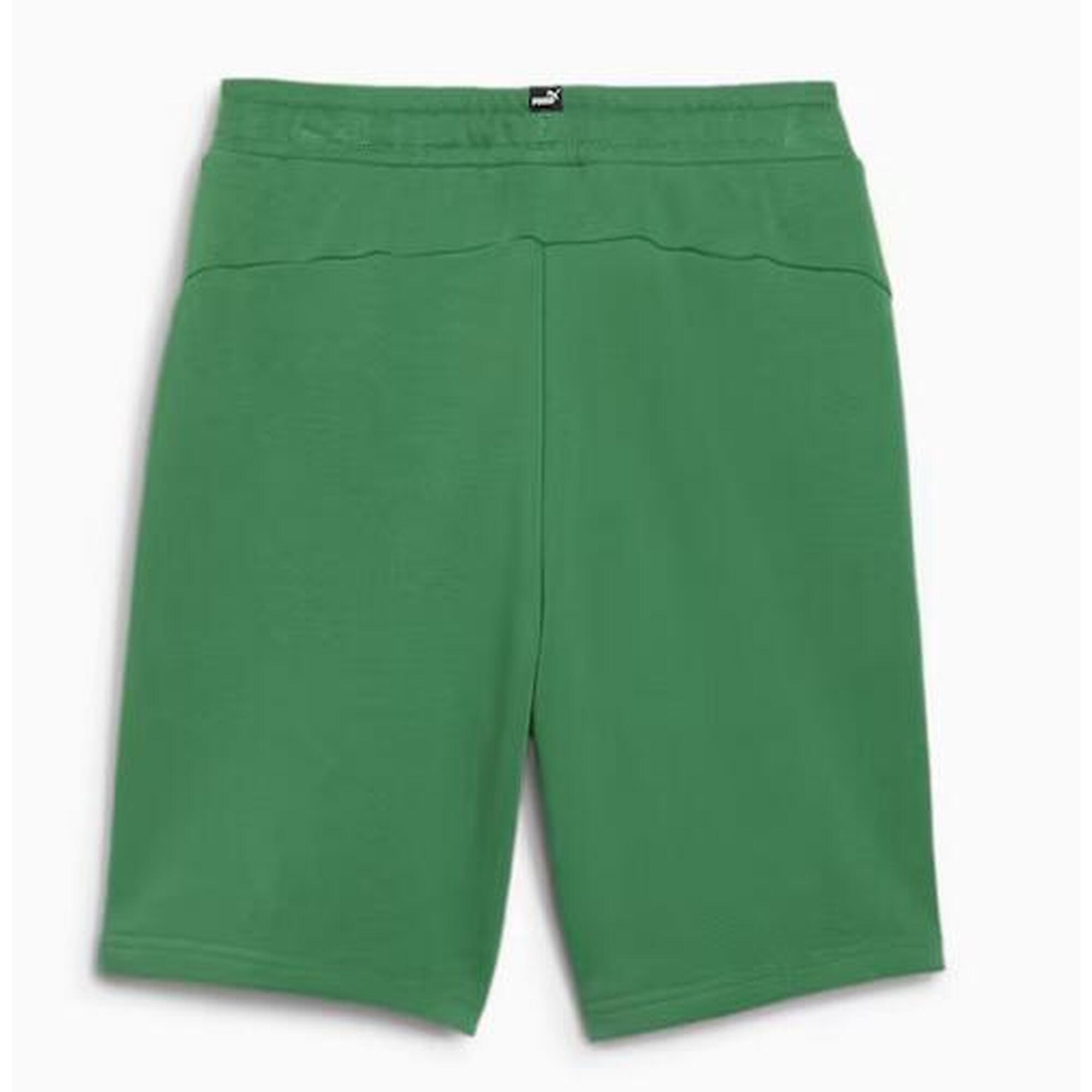 Pantaloncino ragazzo puma essentials - verde