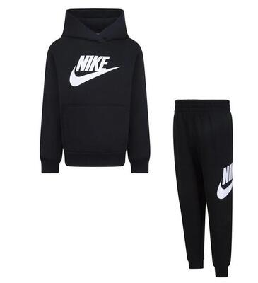 Tuta bambino nike club fleece - nero