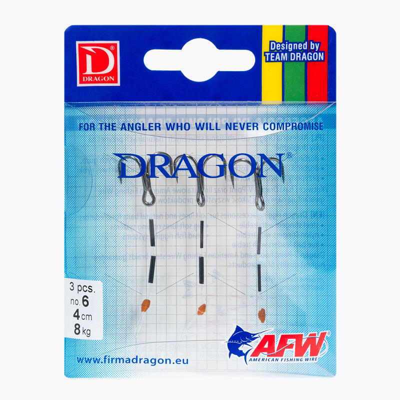 DRAGON V-Lures Set esche per lucioperca 3 pz.