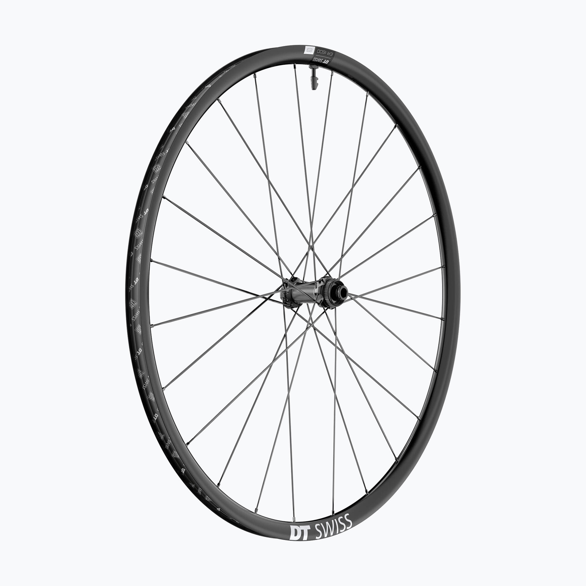 Dt Swiss - Roue De Vélo Avant Dt Swiss Er 1600 Sp 700c Cl 23 12/100 - Roue - Noir - 29 - Decathlon