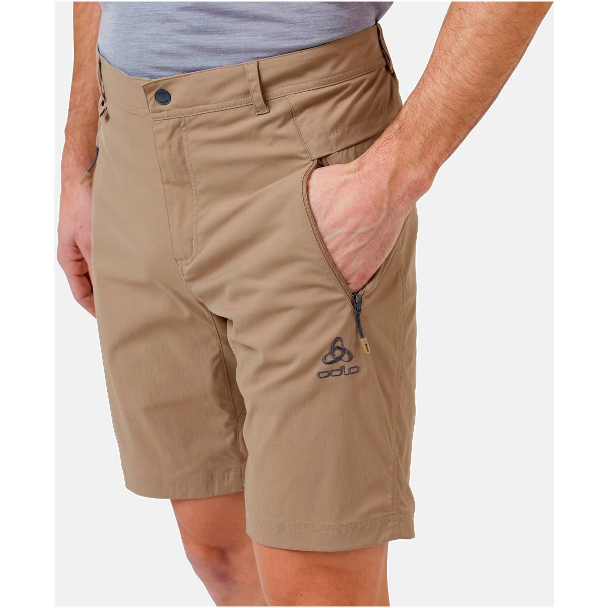 Odlo Men´s Short WEDGEMOUNT lead gray Größe 56 3/6