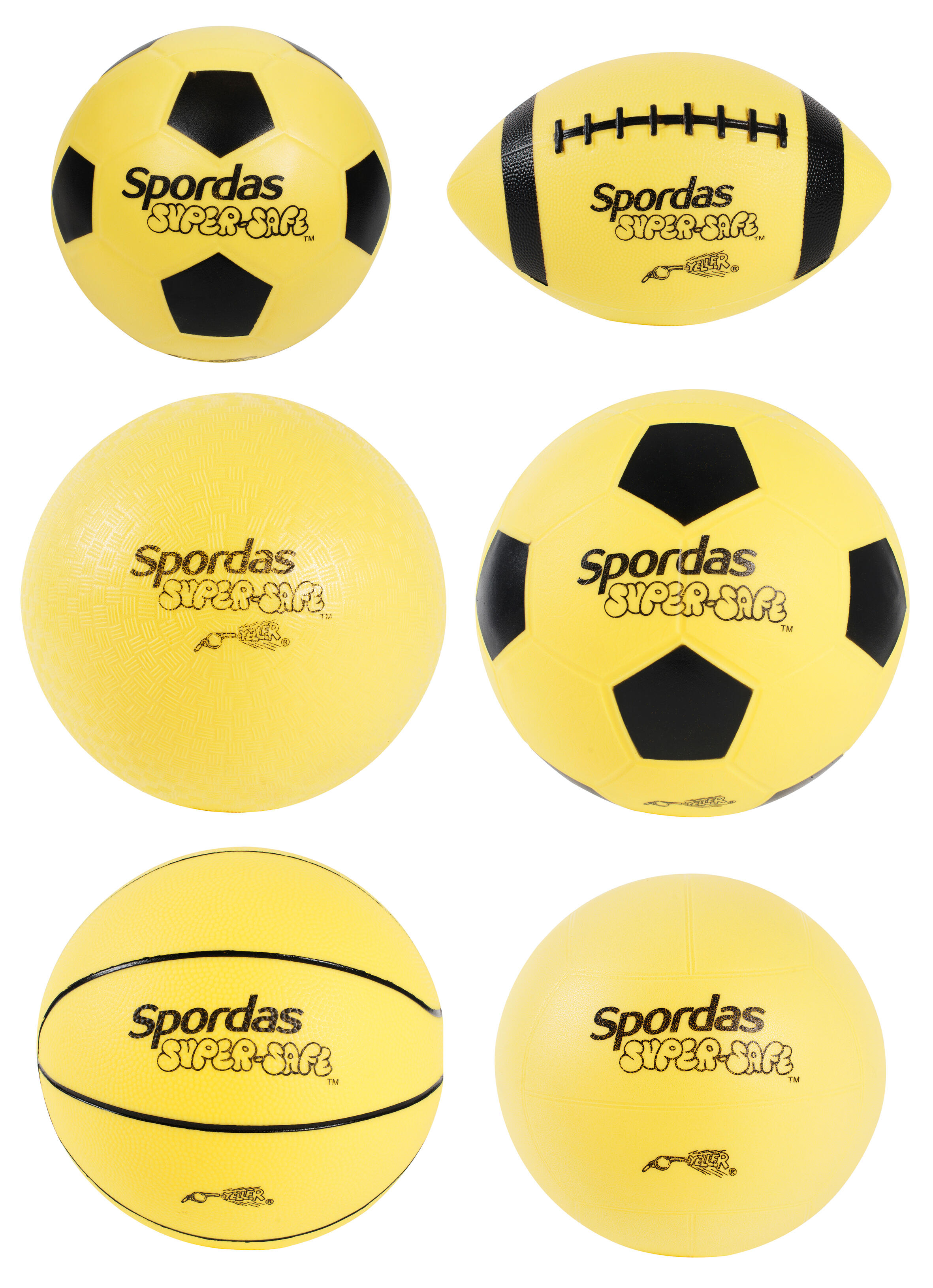 SPORDAS Balls Spordas SuperSafe (x6)