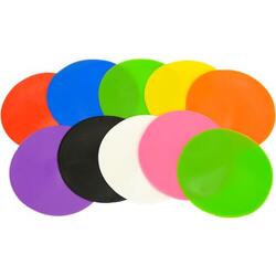 Cercles de marquage - Lot de 10 - Disques de marquage - 10 couleurs