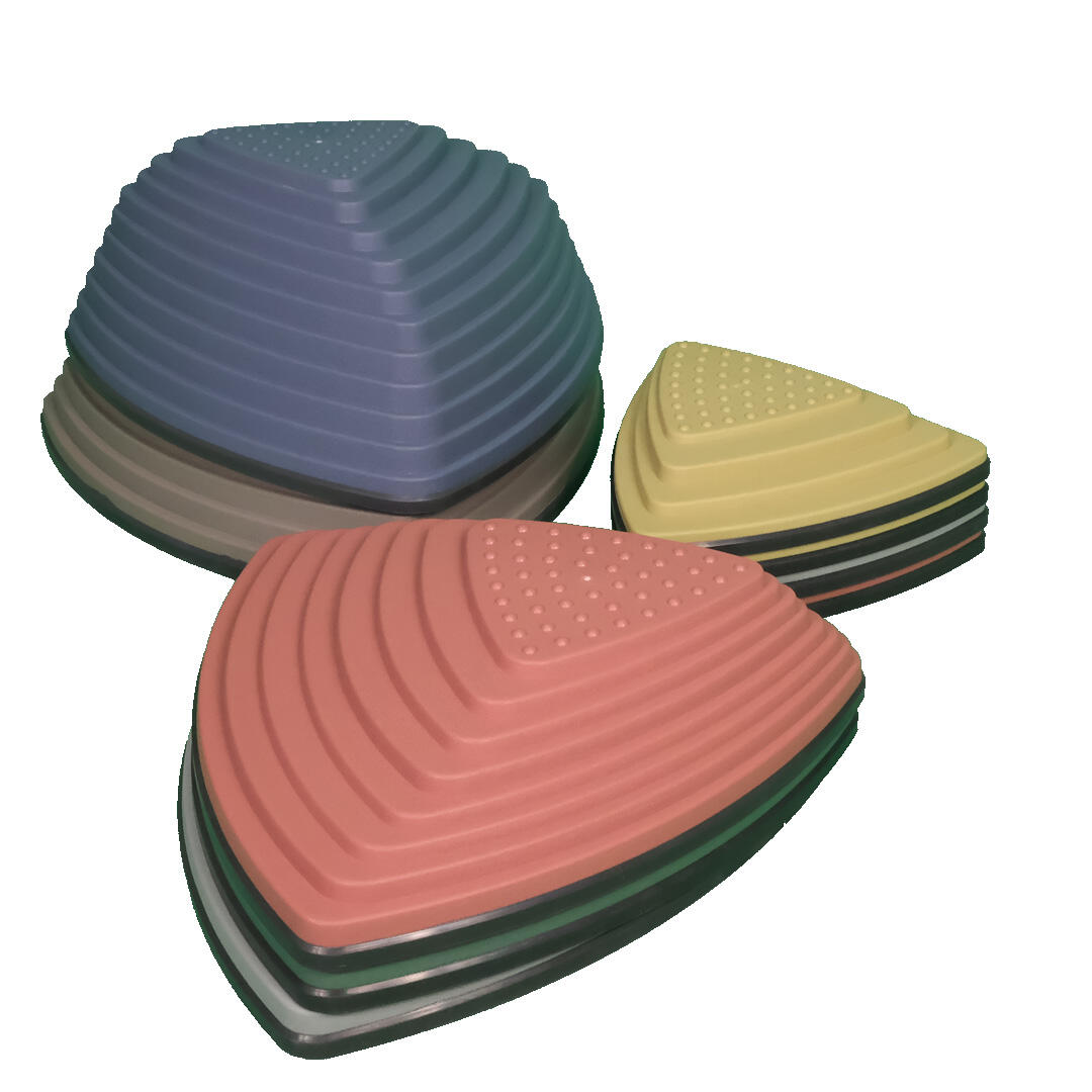 Balanceren - Rivierstenen en heuveltoppenset - Set van 9 - Pastel kleuren 3/3
