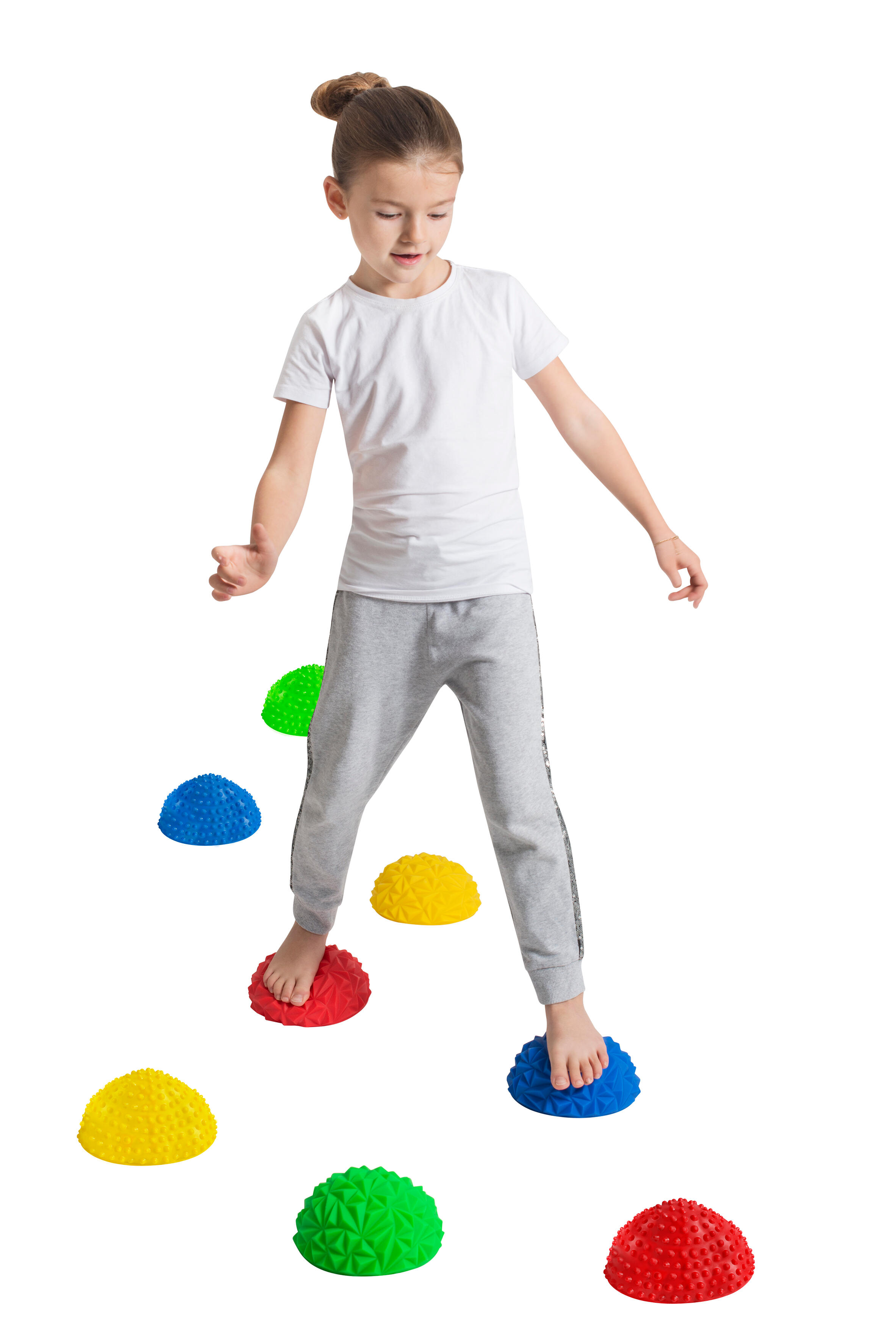 Set Of 8 Sensory Balance Pods 2/5