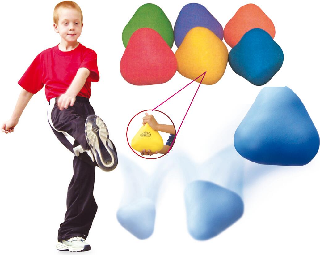 Pyramidballs Set Of 6 Colors 3/4