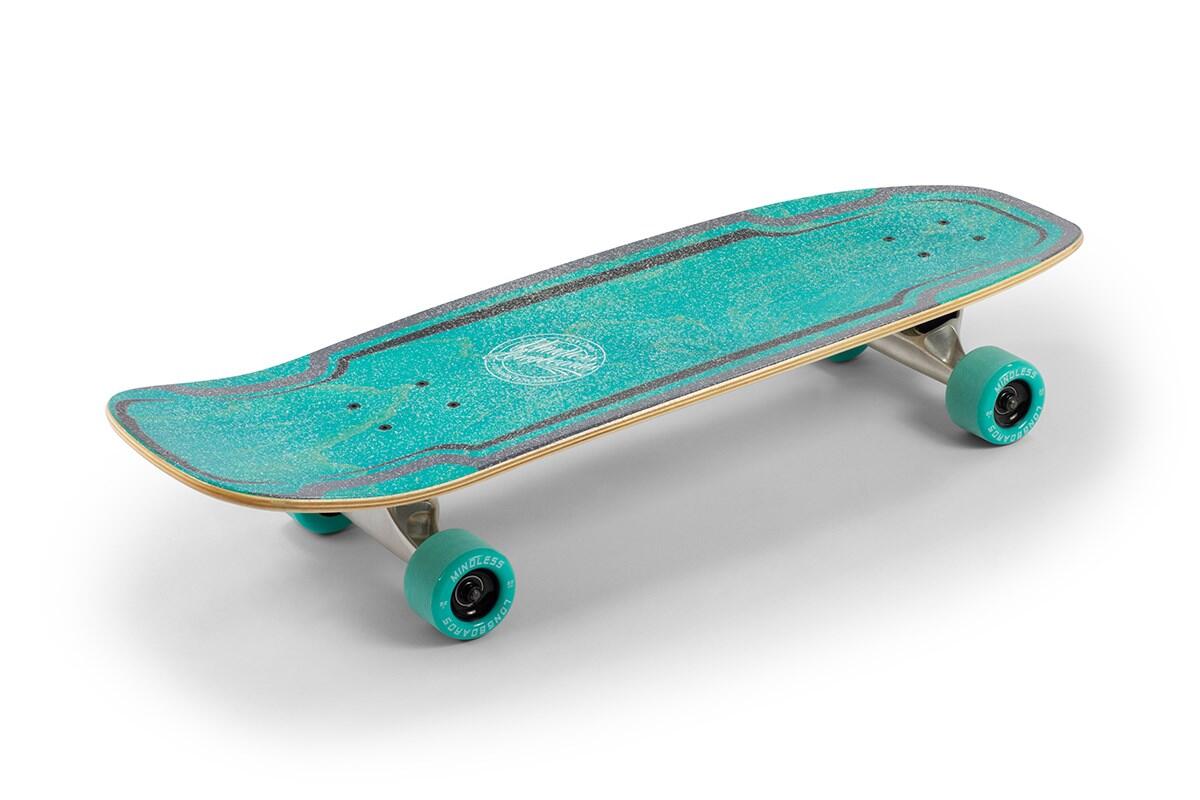 Mindless Surf Skate Blauw 30" Longboard 4/4
