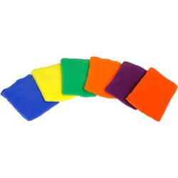 Pittenzakjes - Fleece - Set van 6 - 6 kleuren - Zacht