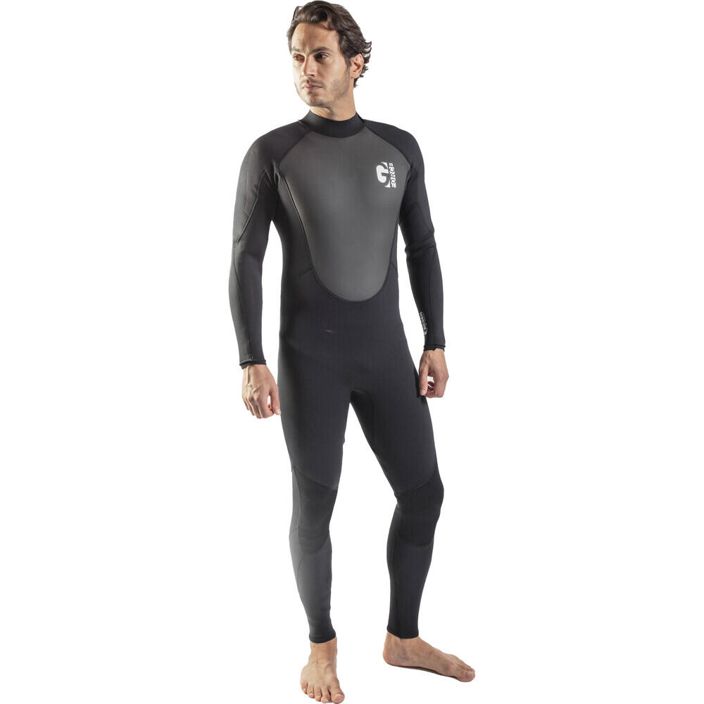 Men's G-Force 3mm Back Zip Flatlock Wetsuit 1/6