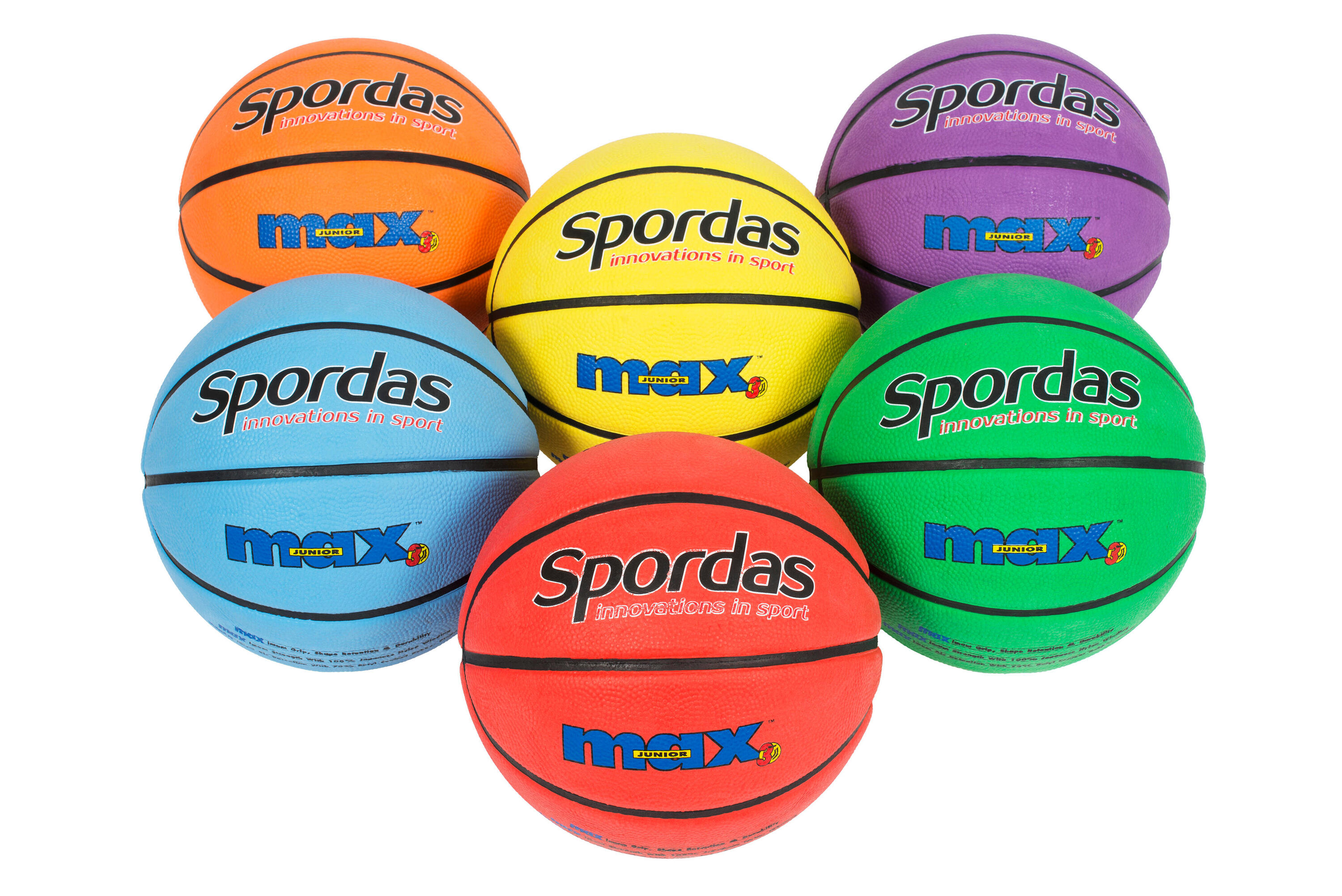 SPORDAS Basketballs Spordas Max (x6)