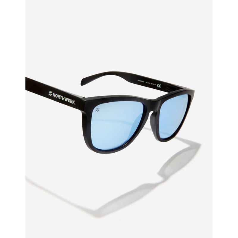 NORTHWEEK - Lunettes de soleil pour Homme et Femme - REGULAR MATTE BLACK BLUE