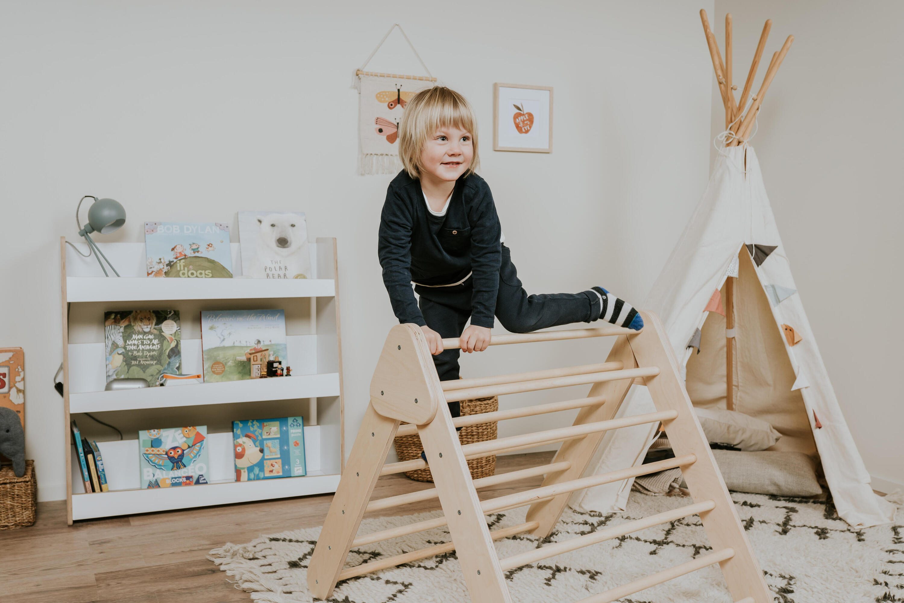 Driehoek Klim Set, Montessori 6/8