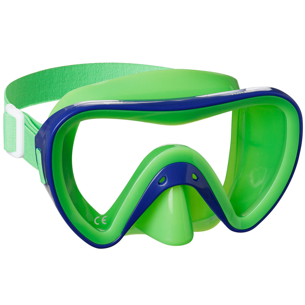 Mares - Masque De Plongée En Apnée Pour Enfants Mares Turtle - Masque De Plongée - Bleu|vert - Taille Unique - Decathlon