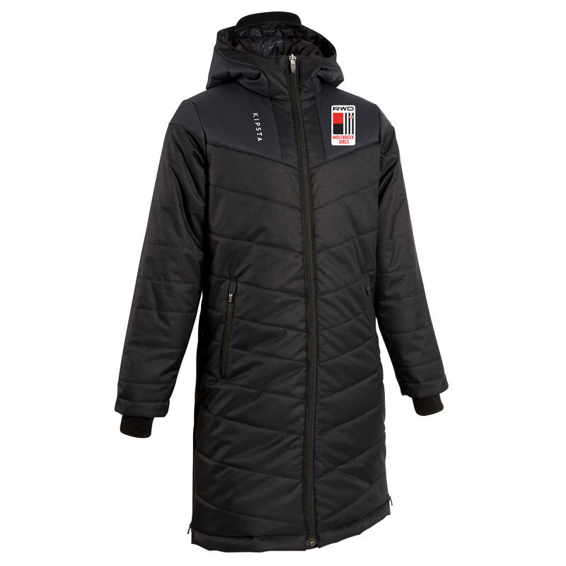 RWDM Girls lange PARKA zwart kinderen