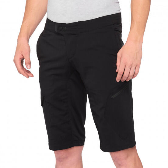 100% - Short Ridecamp Noir - Short De Vélo - Noir - Decathlon