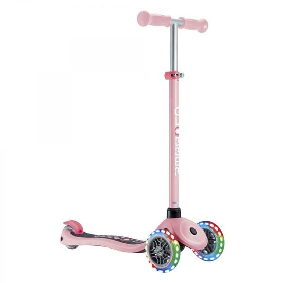 Trottinette PRIMO LIGHTS V2 - Rose pastel