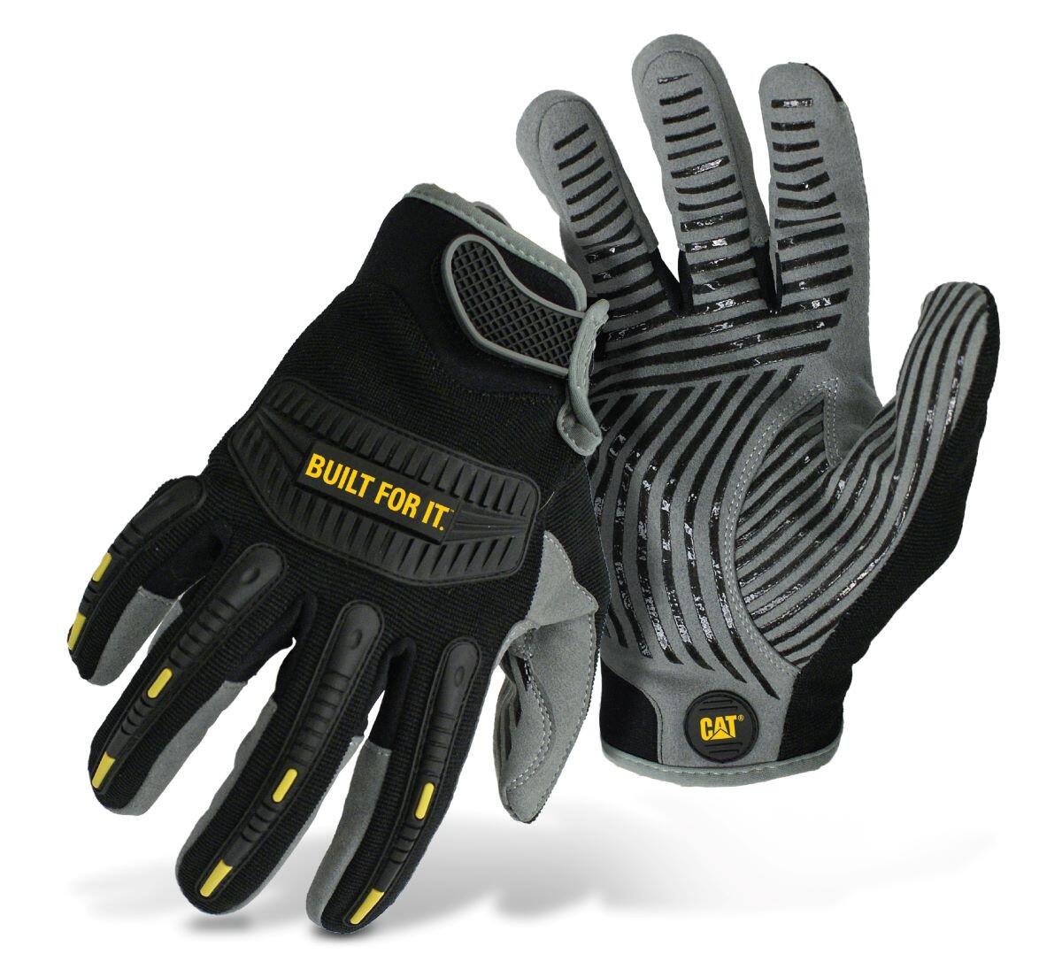 Luvas Caterpillar de couro sintético e de alto impacto CAT012230 1/4