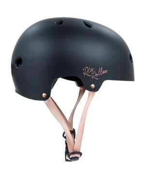 Rio Roller Rose Casco Pattinaggio - XXS/XS - Black - Rose Gold
