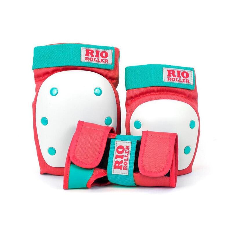 Rio Roller Triple Protecții Role - S - Red/Mint