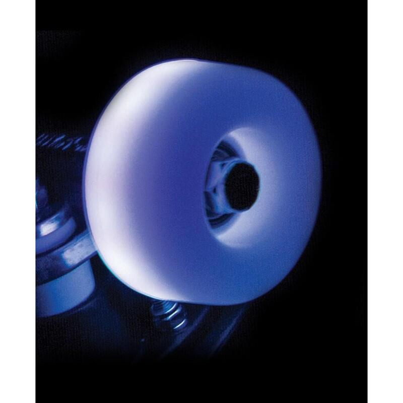 Rio Roller Light Up Roți Role Quad Pachet 4 buc - 58mm - Alb
