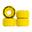 Rio Coaster Roți Role Quad Pachet 4 buc - 58mm - Galben