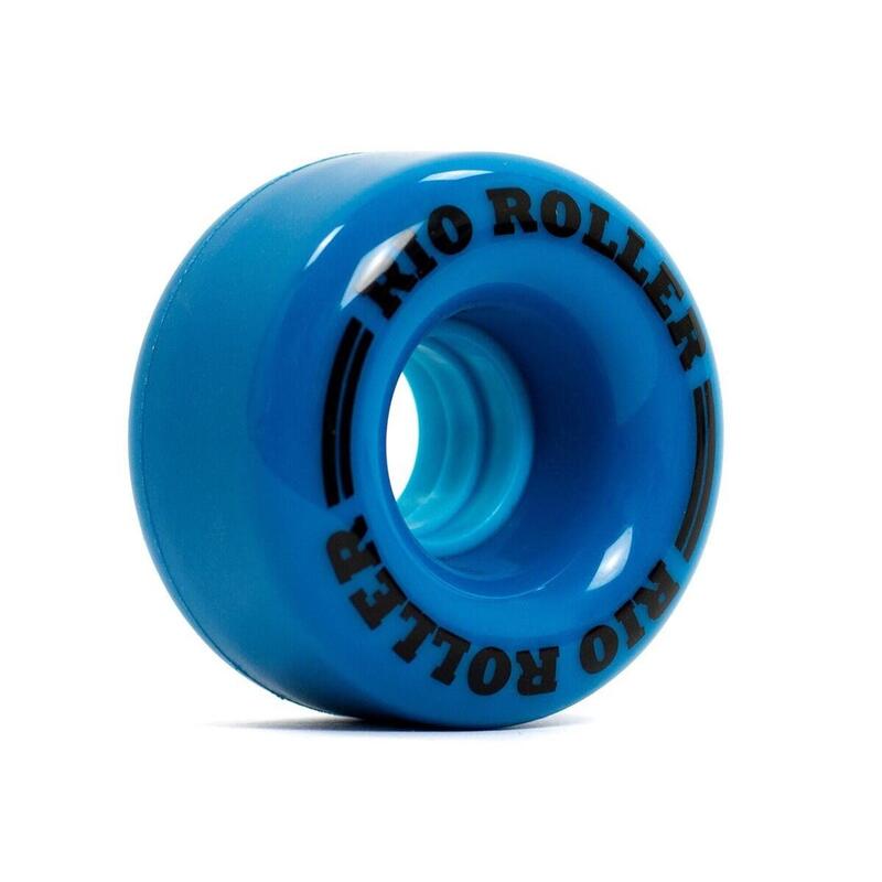 Rio Coaster Roți Role Quad Pachet 4 buc - 58mm - Albastru