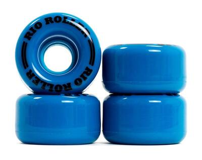Rio coaster rolschaatswielen 4-pack - 58mm - blauw