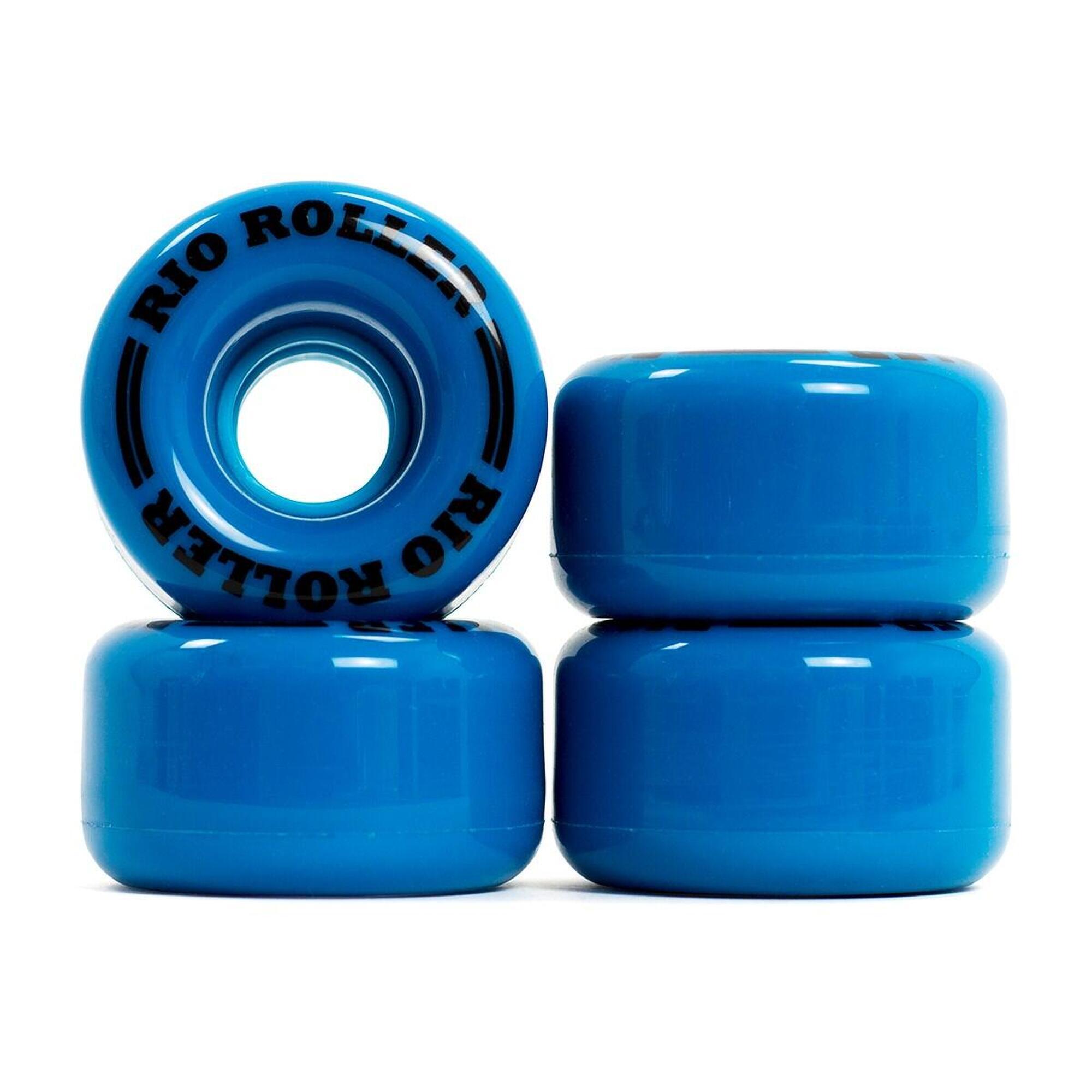 Rio Roller - Rio Roller Roue Coaster Bleu [x4] - Roue - Bleu - 62 Mm - Decathlon