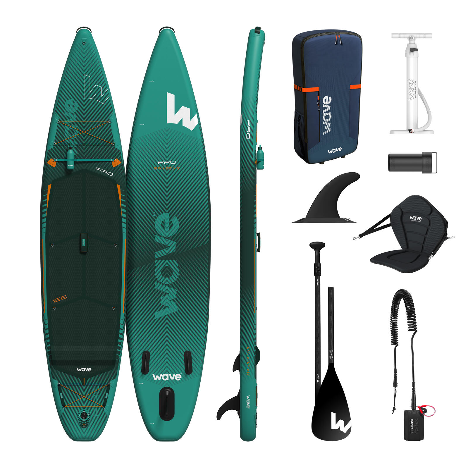 Pro 2.0 SUP | Inflatable Paddleboard | 12'6ft 2/6