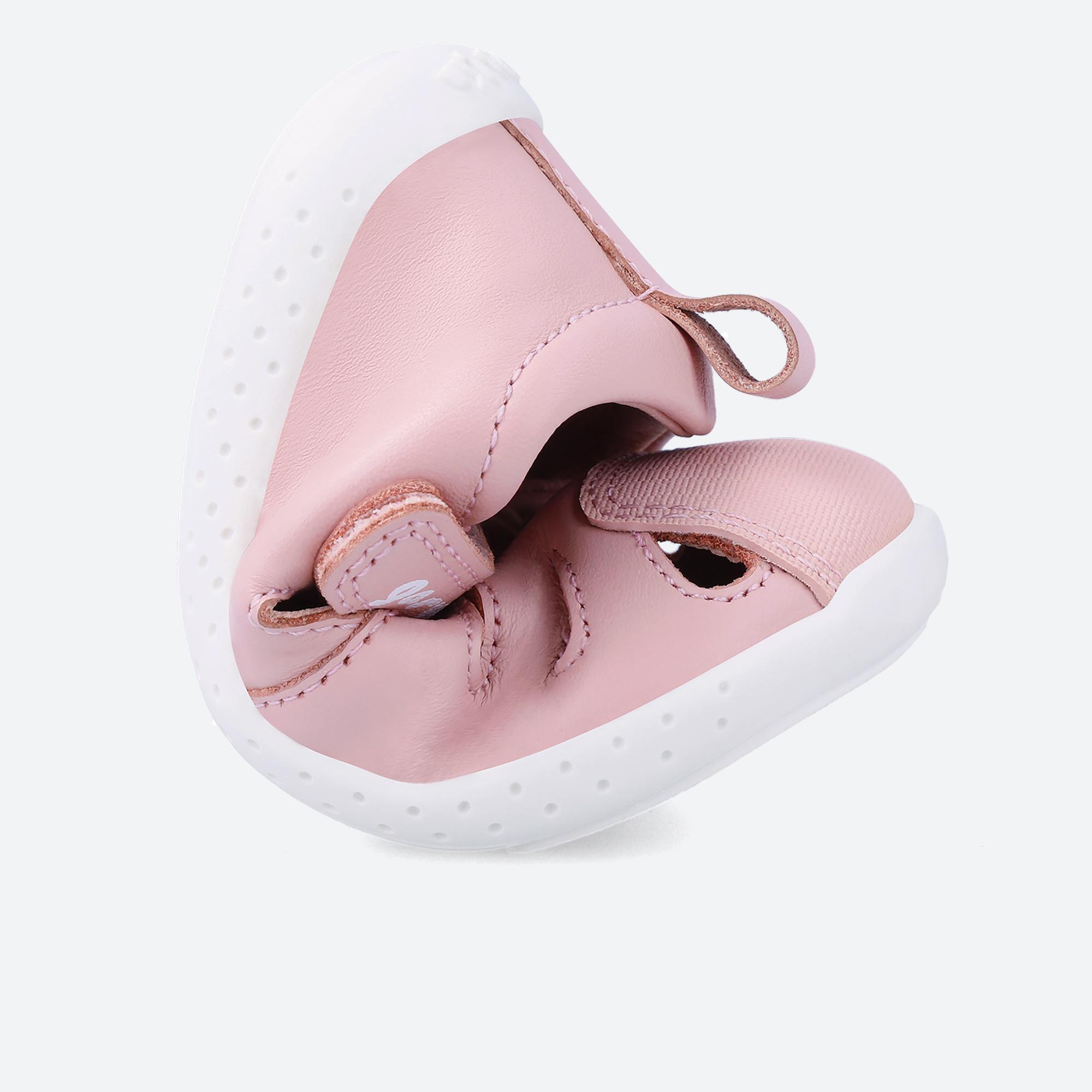 Zapatillas Niña Barefoot Garvalín 242322D Rosas Cierre Adherente 6/6
