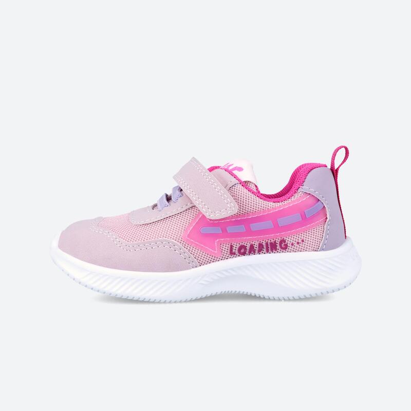 Zapatillas Bebé Garvalin Rosas Velcro