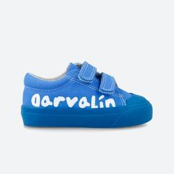 Zapatillas Bebé Garvalin Azul Velcro