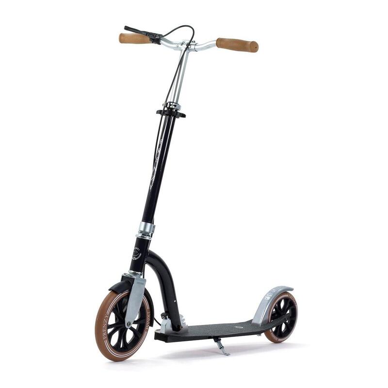 Frenzy 230mm Dual Brake Scooter für Erwachsene schwarz