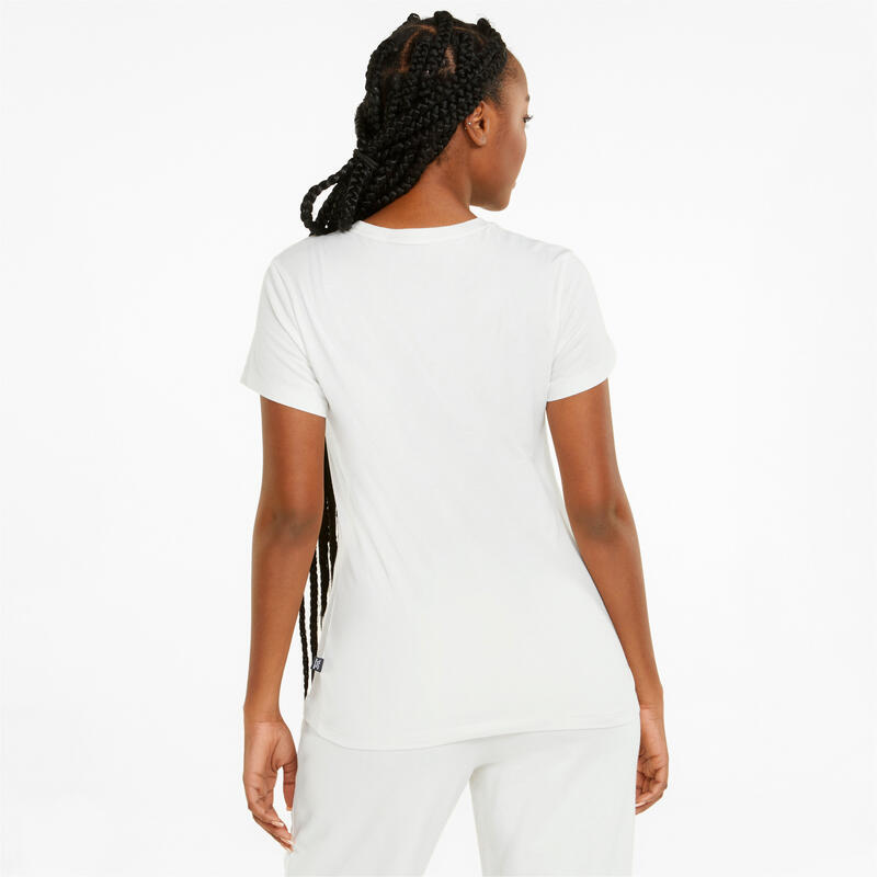 T-shirt à manches courtes femme Puma Blanc