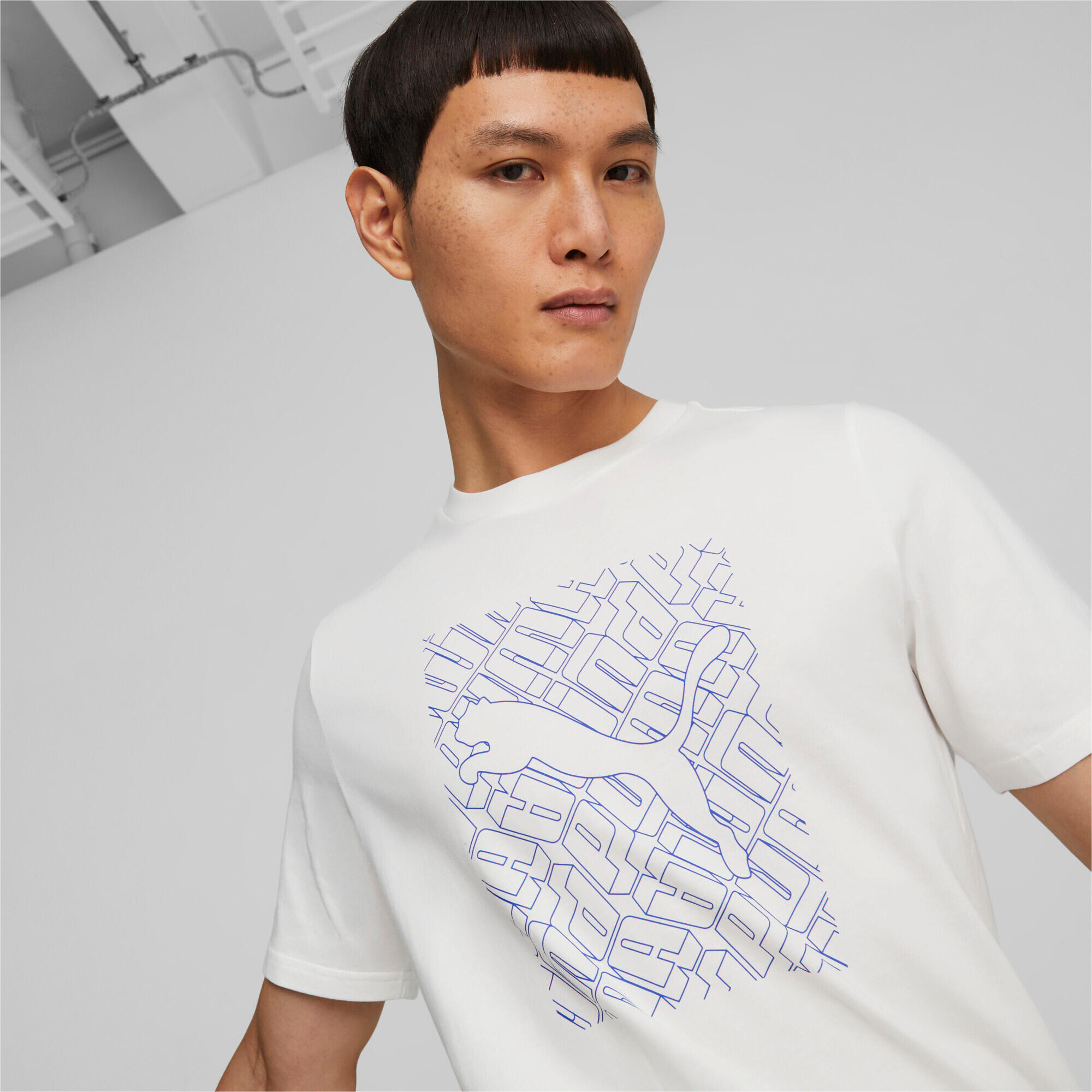 T-shirt grafica Cat da uomo PUMA 7/7