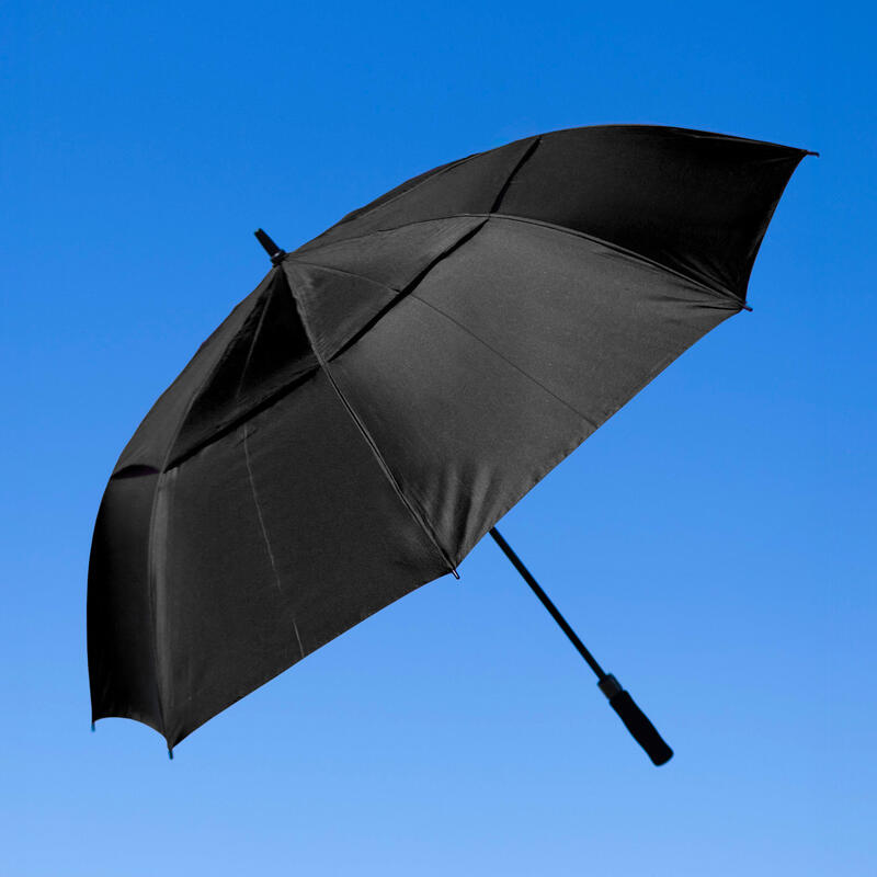 Paraguas de golf Beegolf grande negro.