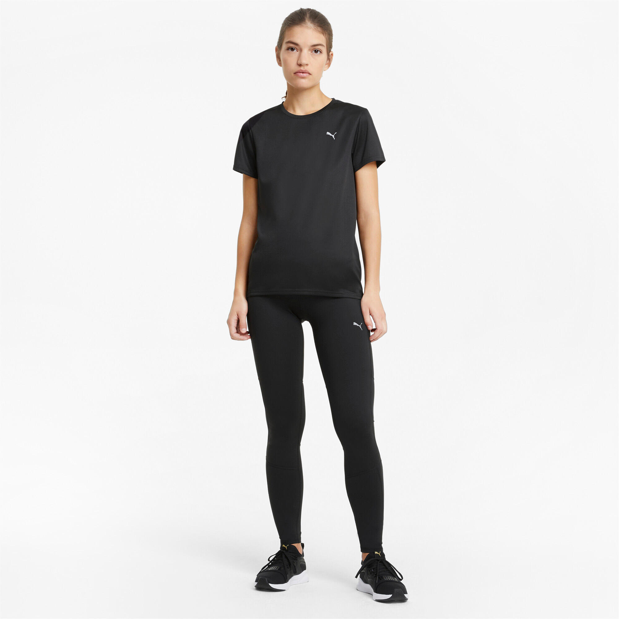 Maglia a Maniche Corte Donna Puma Run Favorite Nero 6/7
